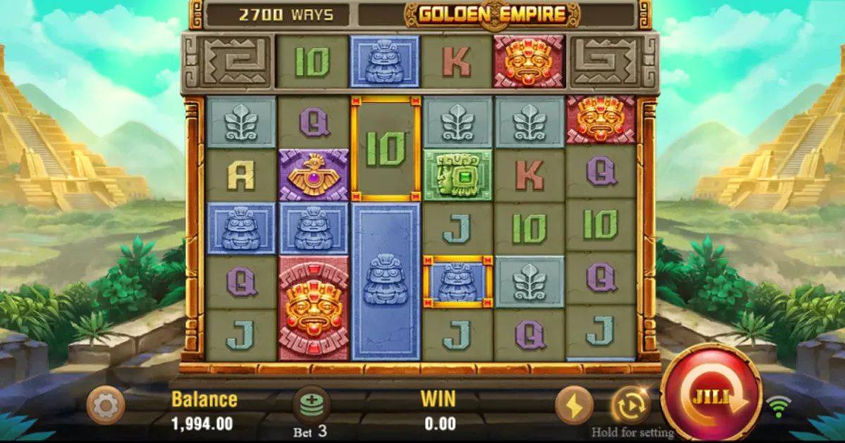 Golden Empire JILI Aztec Temple 32400 Paylines Slot