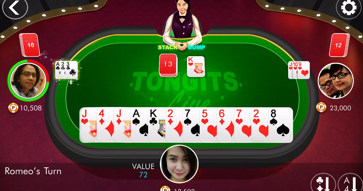 Tongits Online Multiplayer Card Table on MILYON88
